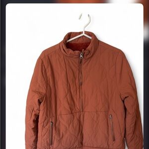 Thread & Supply Burnt Orange reversible Quilted Jacket